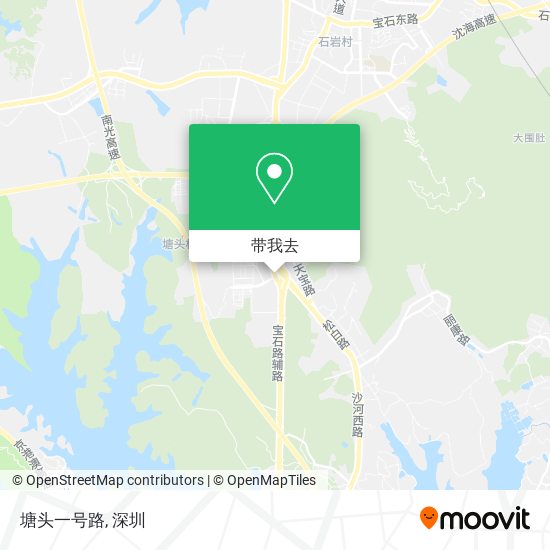 塘头一号路地图
