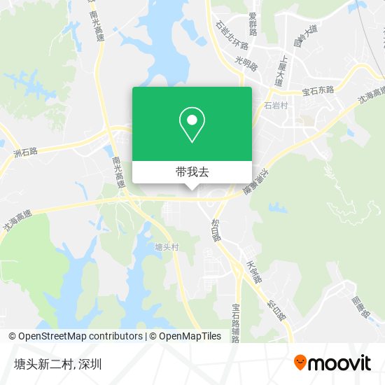 塘头新二村地图