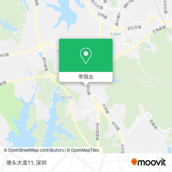 塘头大道11地图