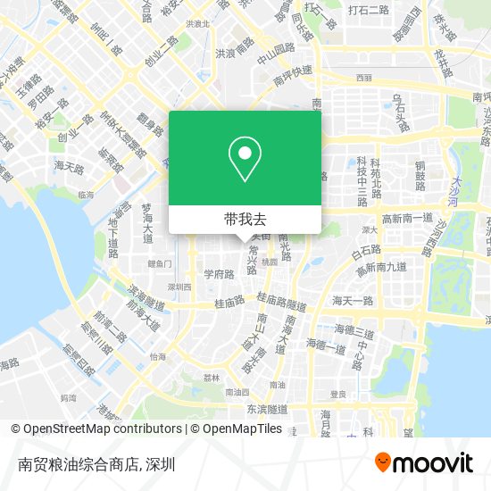 南贸粮油综合商店地图