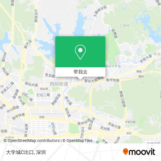 大学城C出口地图