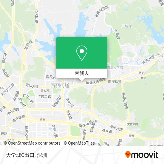 大学城C出口地图