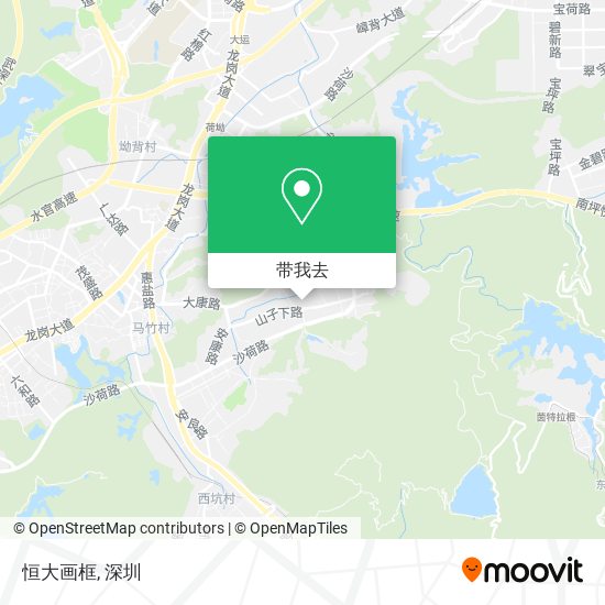 恒大画框地图
