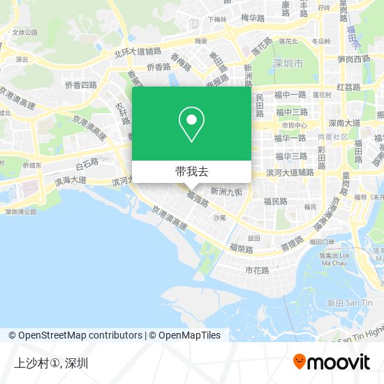 上沙村①地图