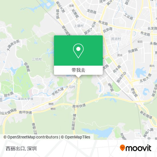 西丽出口地图