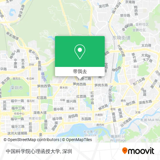中国科学院心理函授大学地图