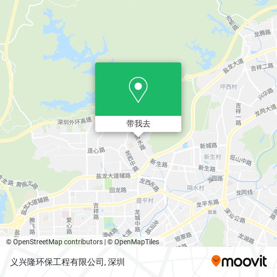 义兴隆环保工程有限公司地图