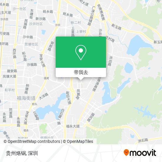 贵州烙锅地图