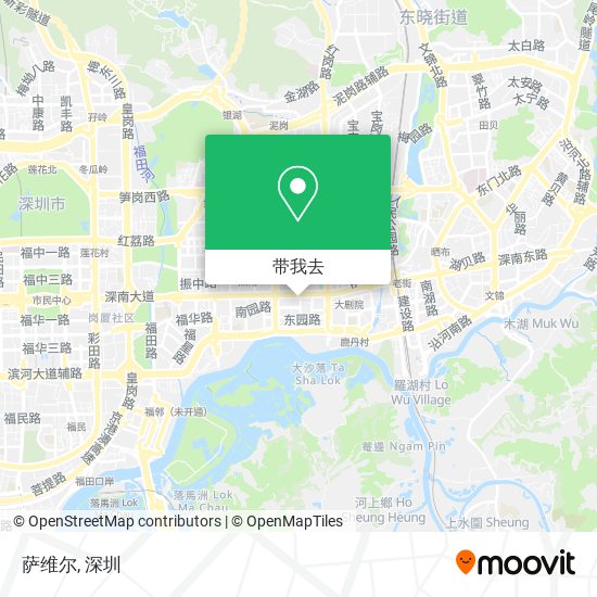 萨维尔地图