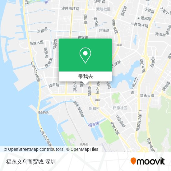 福永义乌商贸城地图