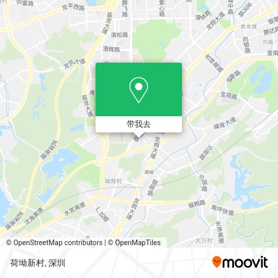 荷坳新村地图