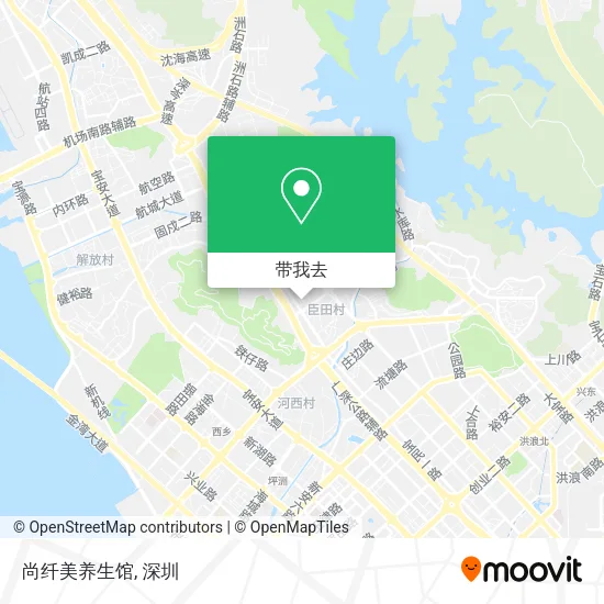 尚纤美养生馆地图