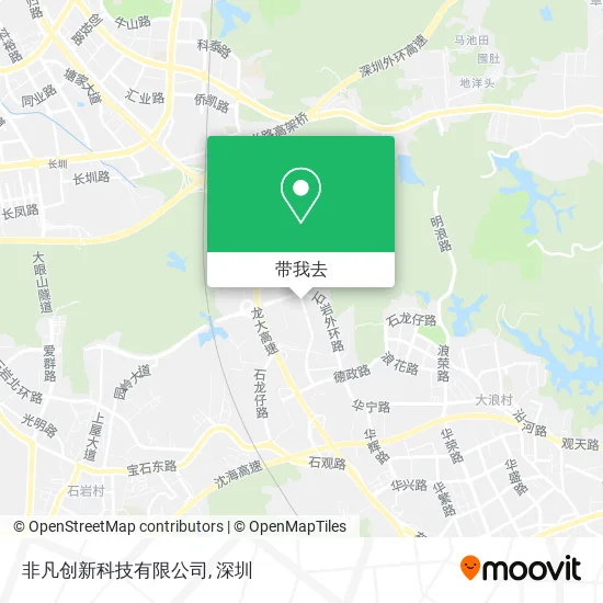 非凡创新科技有限公司地图