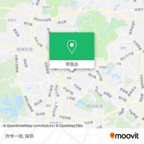 升华一街地图