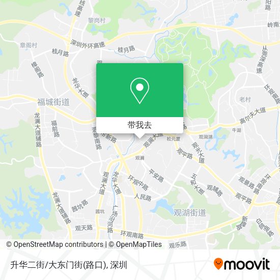 升华二街/大东门街(路口)地图
