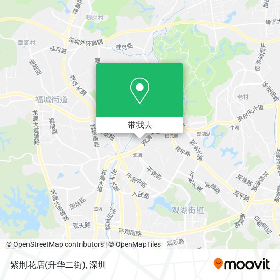 紫荆花店(升华二街)地图