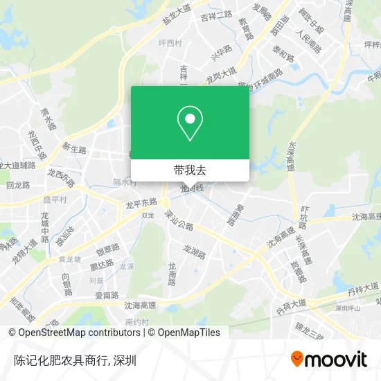 陈记化肥农具商行地图
