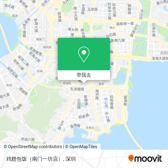 鸡翅包饭（南门一坊店）地图
