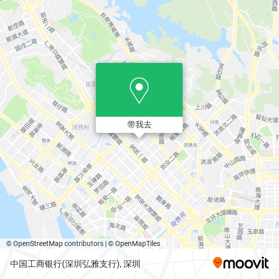 中国工商银行(深圳弘雅支行)地图