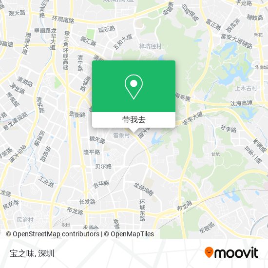 宝之味地图