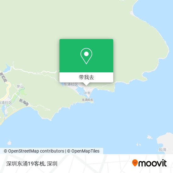 深圳东涌19客栈地图