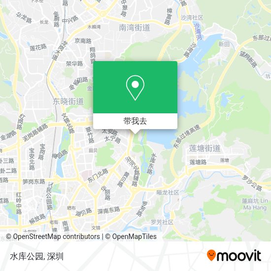 水库公园地图