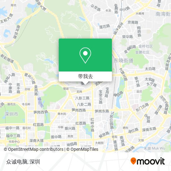 众诚电脑地图