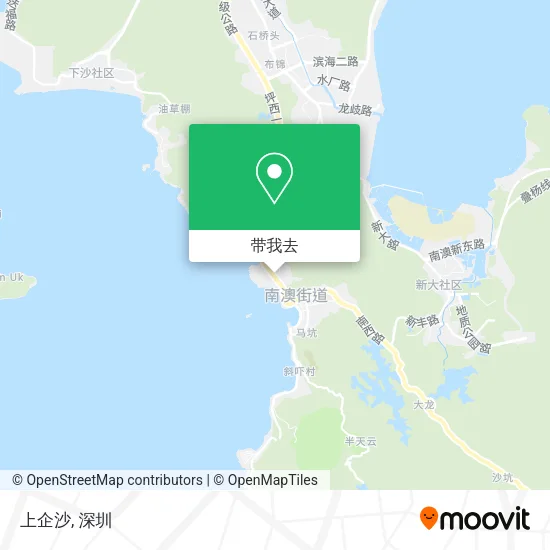 上企沙地图