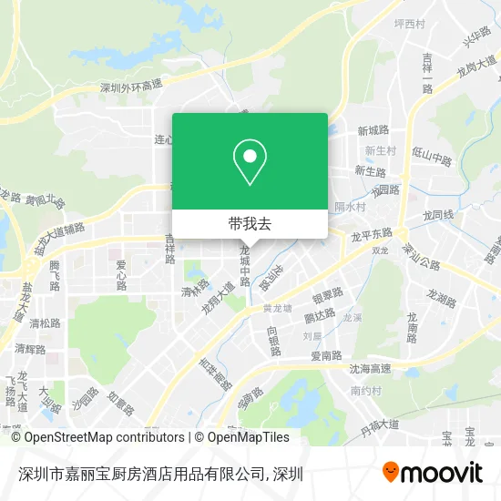 深圳市嘉丽宝厨房酒店用品有限公司地图