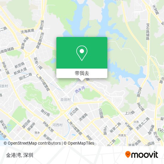 金港湾地图