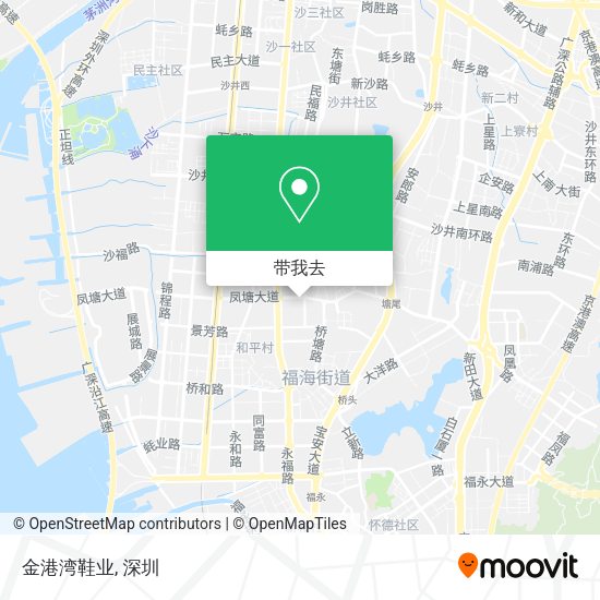 金港湾鞋业地图