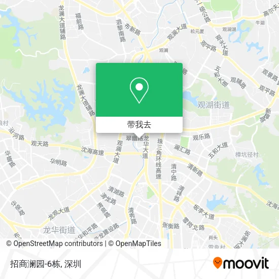 招商澜园-6栋地图