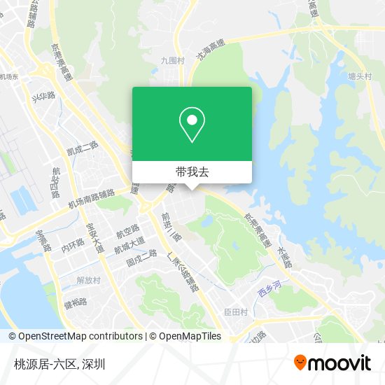 桃源居-六区地图