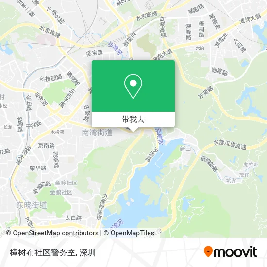 樟树布社区警务室地图