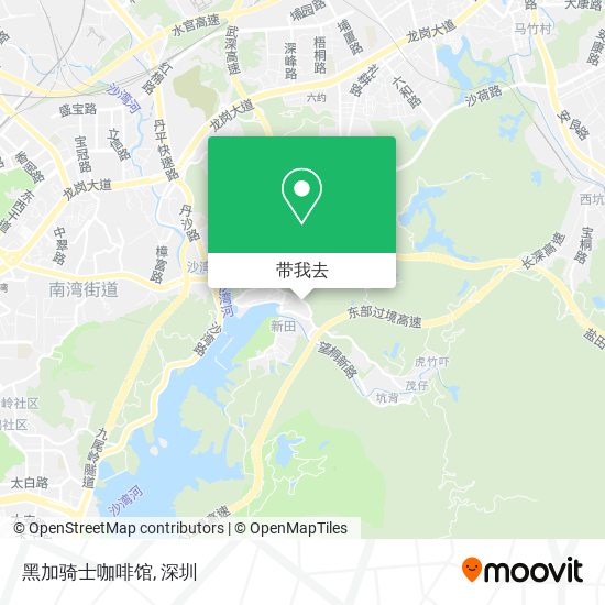 黑加骑士咖啡馆地图