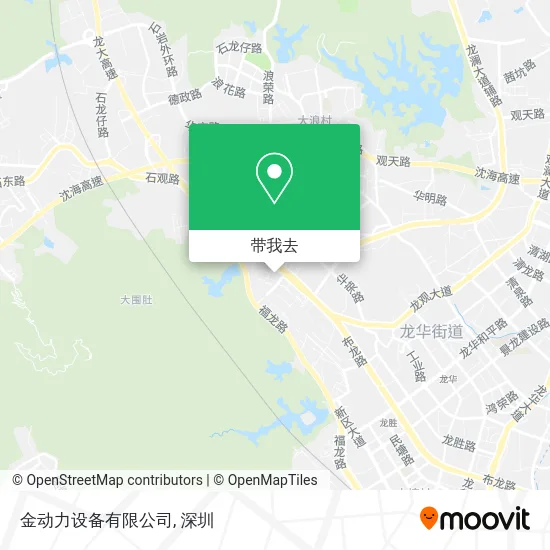 金动力设备有限公司地图