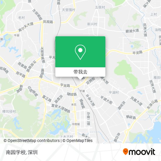 南园学校地图