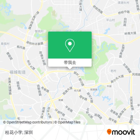 桂花小学地图