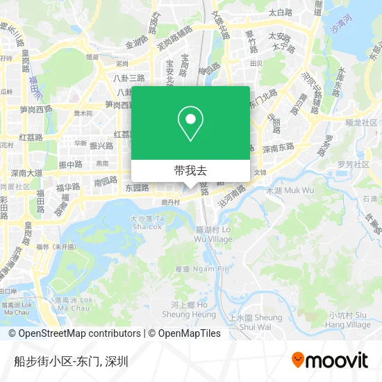 船步街小区-东门地图