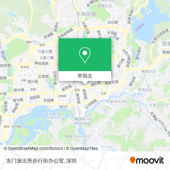 东门派出所步行街办公室地图