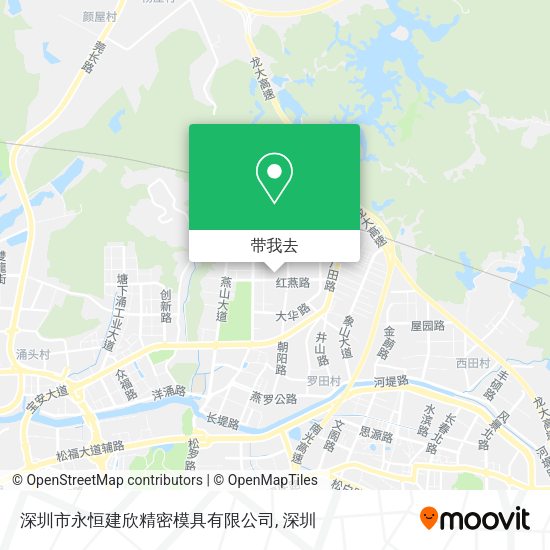深圳市永恒建欣精密模具有限公司地图