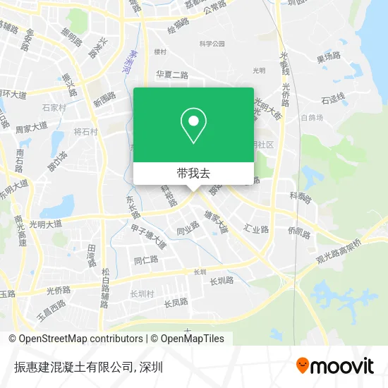 振惠建混凝土有限公司地图