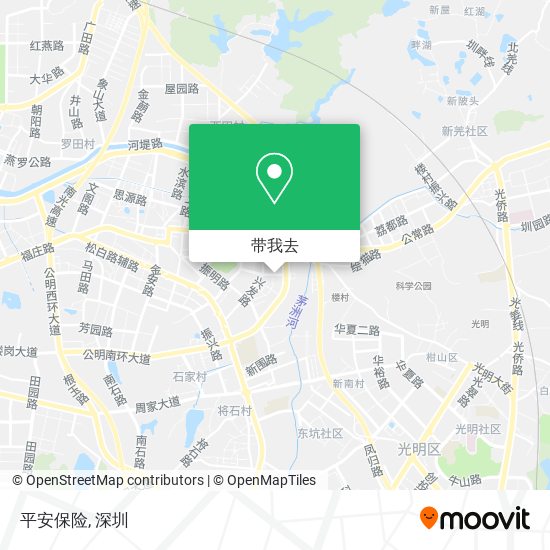 平安保险地图