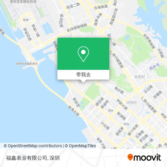 福鑫表业有限公司地图