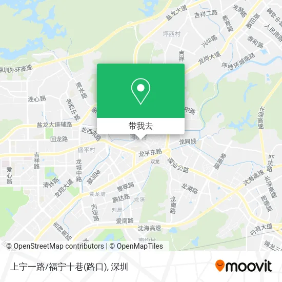 上宁一路/福宁十巷(路口)地图