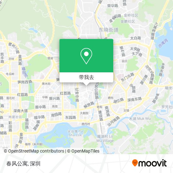 春风公寓地图