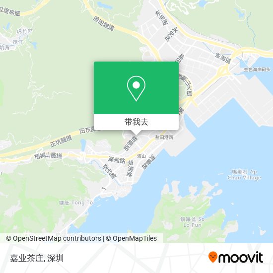 嘉业茶庄地图