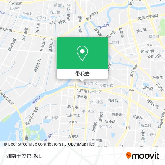 湖南土菜馆地图