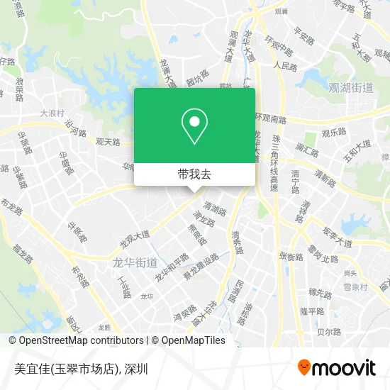 美宜佳(玉翠市场店)地图