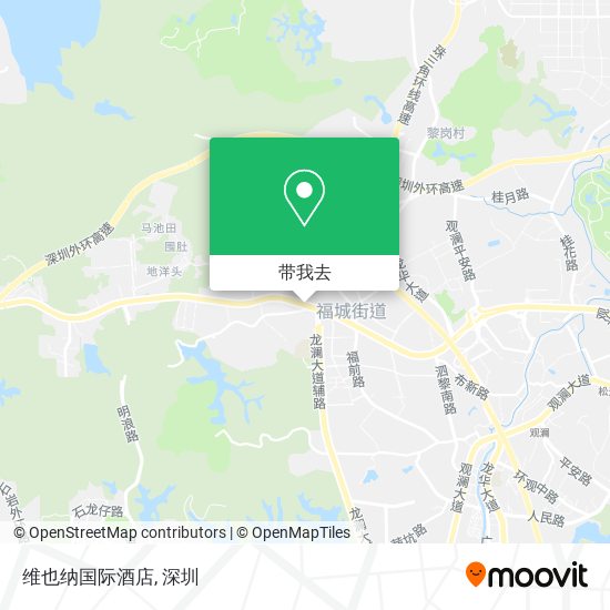 维也纳国际酒店地图